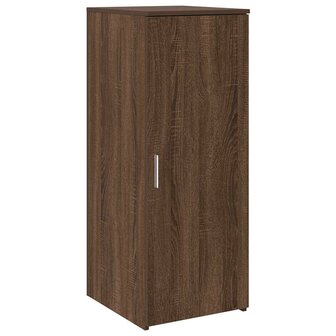 Opbergkast 40x45x103,5 cm bewerkt hout bruin eikenkleurig 2