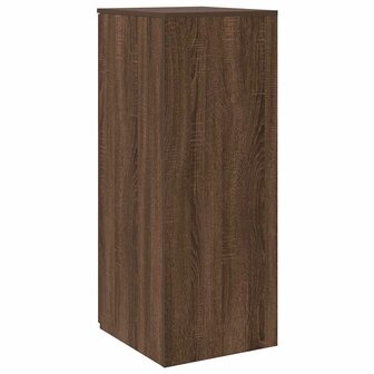 Opbergkast 40x45x103,5 cm bewerkt hout bruin eikenkleurig 7