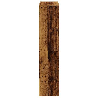 Kamerscherm / boekenkast 131,5x29x131,5 cm hout oud hout 6