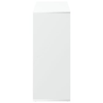 Kamerscherm / boekenkast 69,5x29x69,5 cm bewerkt hout wit 6