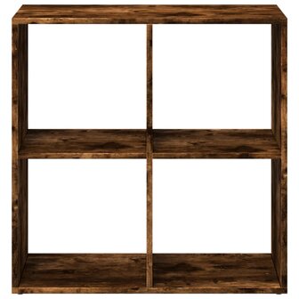 Kamerscherm / boekenkast 69,5x29x69,5 cm hout gerookt eiken 5