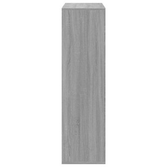 Kamerscherm / boekenkast 69,5x29x103,5 cm hout grijs sonoma 6