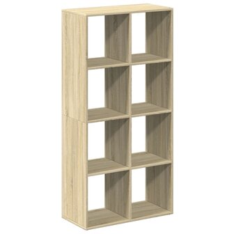 Kamerscherm / boekenkast 69,5x29x137,5 cm hout sonoma eiken 2