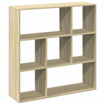 Kamerscherm / boekenkast 102x29x103,5 cm hout sonoma eikenkleur 7