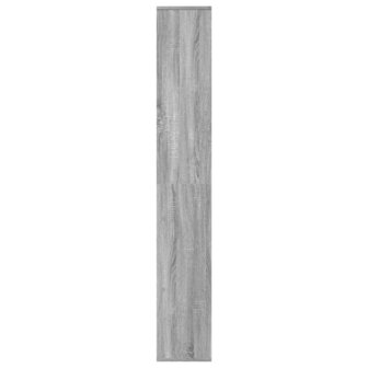 Kamerscherm / boekenkast 67x25x161,5 cm hout grijs sonoma eiken 6