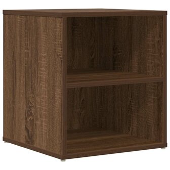 Hoekkast 160x40x45 cm bewerkt hout bruin eikenkleurig 7
