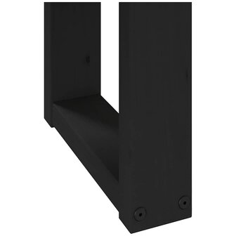 Eetbank NOAIN U-vormige poten 180x40x45 cm massief hout 7