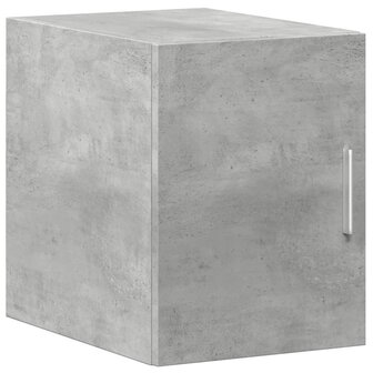 Wandkast 30x42,5x40 cm bewerkt hout betongrijs 2