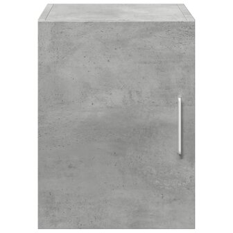 Wandkast 30x42,5x40 cm bewerkt hout betongrijs 4