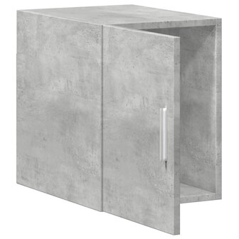 Wandkast 30x42,5x40 cm bewerkt hout betongrijs 8