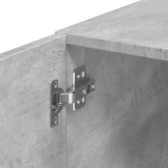 Wandkast 30x42,5x40 cm bewerkt hout betongrijs 9