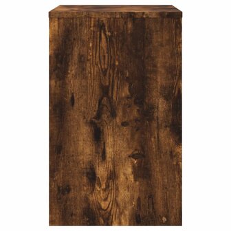 3-delige Tafeltjesset bewerkt hout gerookt eikenkleurig 6