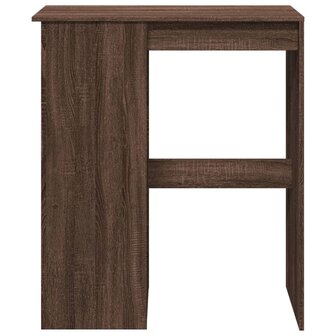 Bartafel met rekken 90x47,5x103,5 cm bewerkt hout bruin eiken 4