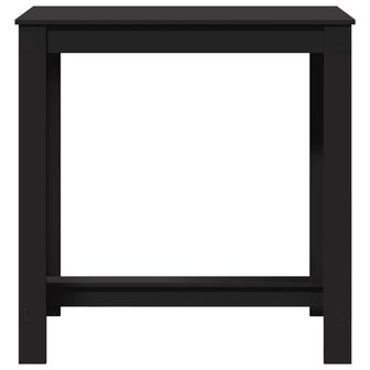 Bartafel 102x50x103,5 cm bewerkt hout zwart 4
