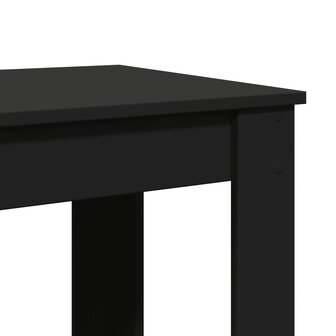 Bartafel 102x50x103,5 cm bewerkt hout zwart 7