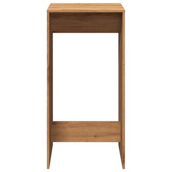 Bartafel 51x50x103,5 cm bewerkt hout artisanaal eikenkleur 4