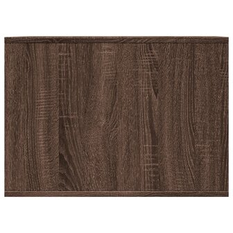 Kattenbakkast 47x59x42 cm bewerkt hout bruin eikenkleurig 5