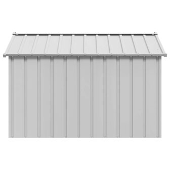 Hondenhok met dak 113x153x101 cm gegalvaniseerd staal 4