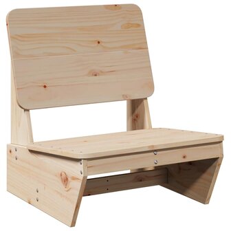 Tuinstoel 60x64x70,5 cm massief grenenhout 2