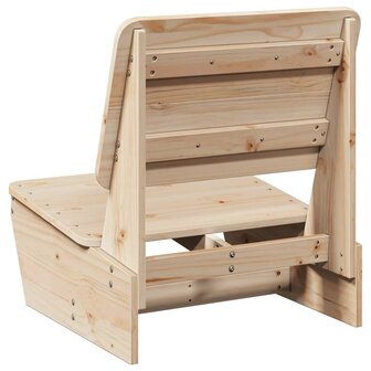 Tuinstoel 60x64x70,5 cm massief grenenhout 5