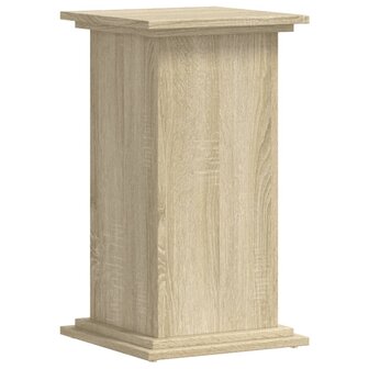 Plantenstandaard 33x33x60 cm bewerkt hout sonoma eikenkleurig 2