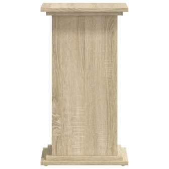 Plantenstandaard 33x33x60 cm bewerkt hout sonoma eikenkleurig 5