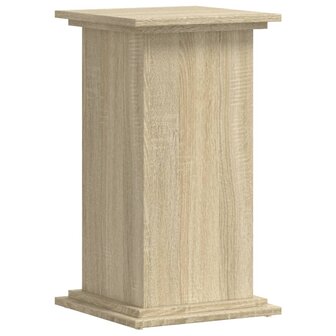 Plantenstandaard 33x33x60 cm bewerkt hout sonoma eikenkleurig 6