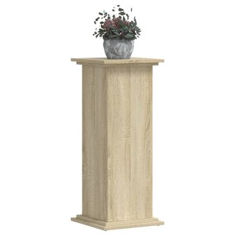 Plantenstandaard 33x33x80 cm bewerkt hout sonoma eikenkleurig 3
