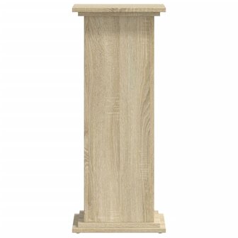 Plantenstandaard 33x33x80 cm bewerkt hout sonoma eikenkleurig 4