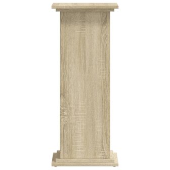 Plantenstandaard 33x33x80 cm bewerkt hout sonoma eikenkleurig 5