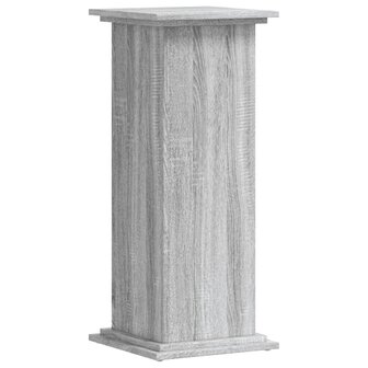 Plantenstandaard 33x33x80 cm bewerkt hout grijs sonoma eiken 6