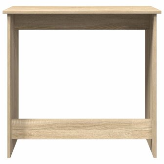 Bureau 80x40x75 cm bewerkt hout sonoma eikenkleurig 4
