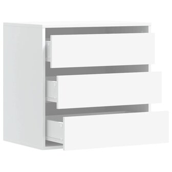 Ladekast 60x41x58 cm bewerkt hout wit 5