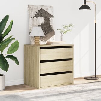 Ladekast 60x41x58 cm bewerkt hout sonoma eikenkleurig 3