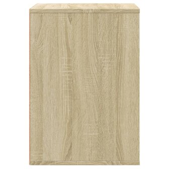 Ladekast 60x41x58 cm bewerkt hout sonoma eikenkleurig 6