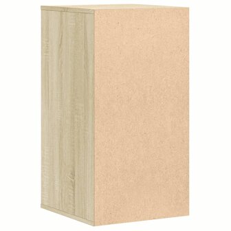 Ladekast 40x41x76 cm bewerkt hout sonoma eikenkleurig 7