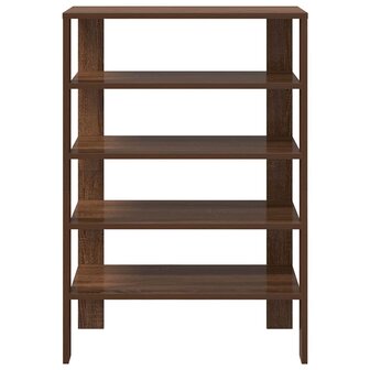 Schoenenrek 61x32x87,5 cm bewerkt hout bruin eikenkleurig 4