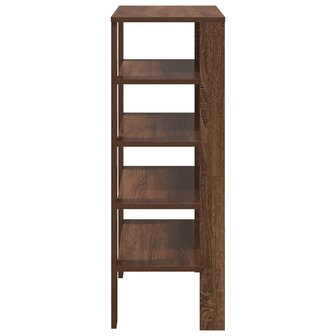 Schoenenrek 61x32x87,5 cm bewerkt hout bruin eikenkleurig 5