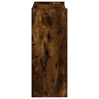 Schoenenrek 60x25x62 cm bewerkt hout gerookt eikenkleurig 5