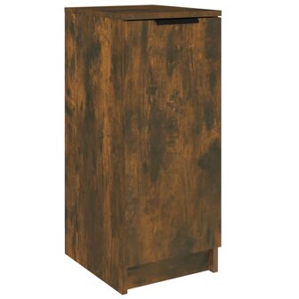 Schoenenkast 30x35x70 cm bewerkt hout gerookt eikenkleurig 2