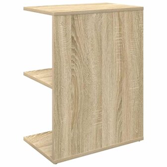 Nachtkastje 46,5x29x61 cm bewerkt hout sonoma eikenkleurig 6