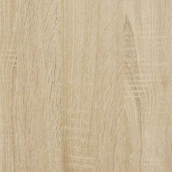Nachtkastje 46,5x29x61 cm bewerkt hout sonoma eikenkleurig 9