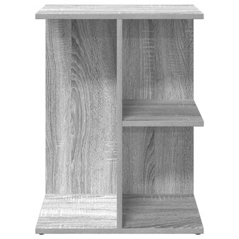 Nachtkastje 46,5x29x61 cm bewerkt hout grijs sonoma eikenkleur 4