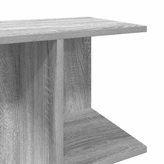 Nachtkastje 46,5x29x61 cm bewerkt hout grijs sonoma eikenkleur 8