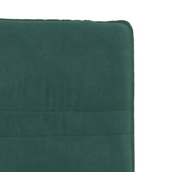 Eetkamerstoelen 2 st fluweel donkergroen 7