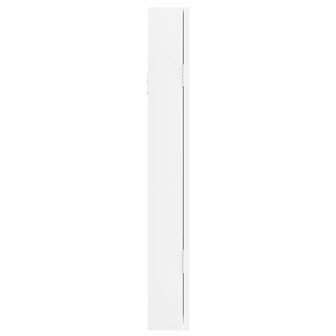 Sieradenkast met spiegel wandgemonteerd 30x8,5x67 cm wit 6