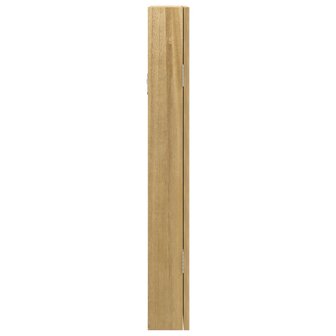 Sieradenkast met spiegel wandgemonteerd 30x8,5x67 cm 6