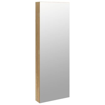 Sieradenkast met spiegel en LED wandgemonteerd 2