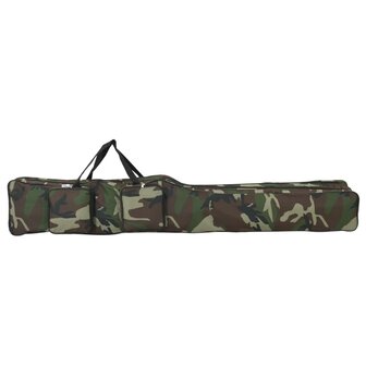 Hengeltas 160 cm camouflage oxford stof groen 1