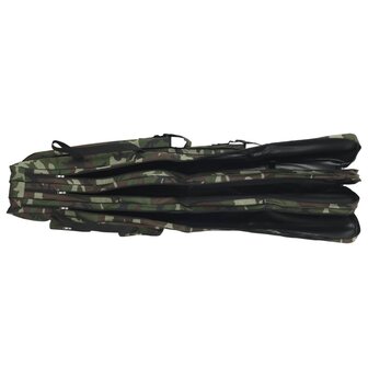 Hengeltas 160 cm camouflage oxford stof groen 2